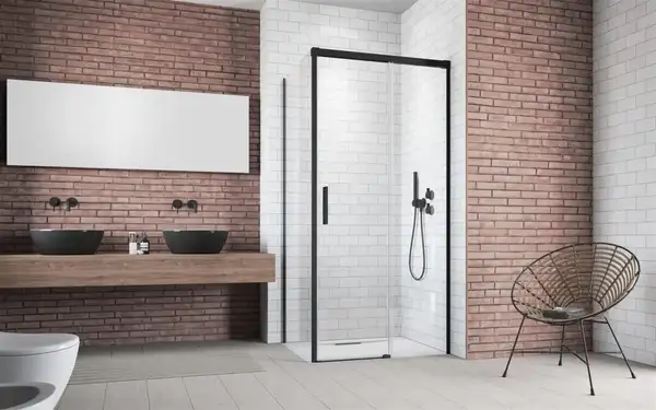 Бокова стінка Idea Black S1 90 ліва, RADAWAY (387050-54-01L) Бокова стінка Idea Black S1 90 ліва, RADAWAY (387050-54-01L)