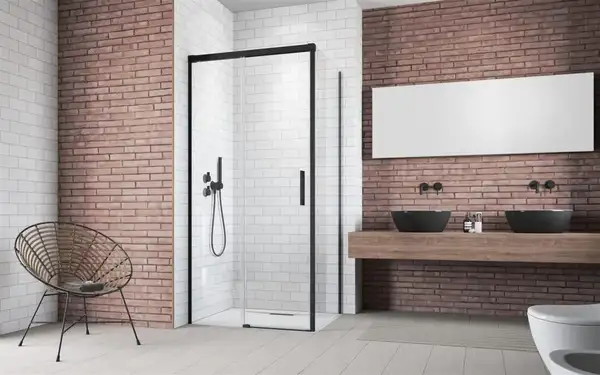Бокова стінка Idea Black S1 80 права, RADAWAY (387051-54-01R) Бокова стінка Idea Black S1 80 права, RADAWAY (387051-54-01R)