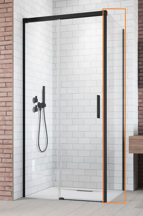 Бокова стінка Idea Black S1 100 права, RADAWAY (387052-54-01R) Бокова стінка Idea Black S1 100 права, RADAWAY (387052-54-01R)