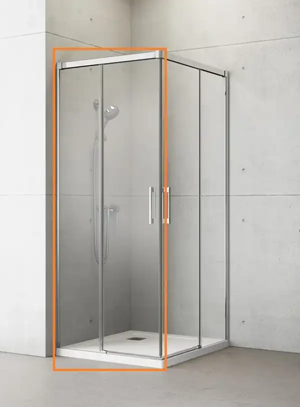 Radaway Idea KDD 90, душевая кабина левая, хром/прозрачное (387060-01-01L) Radaway Idea KDD 90, душевая кабина левая, хром/прозрачное (387060-01-01L)