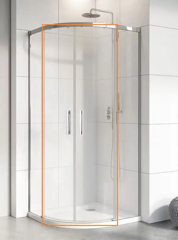 Radaway Idea PDD Душевые двери, хром/прозрачное (387139-01-01)