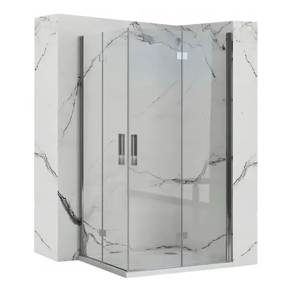 Душова Кабіна REA Molier Хром Double 100x100 KPL-6371-6371 Душова Кабіна REA Molier Хром Double 100x100 KPL-6371-6371
