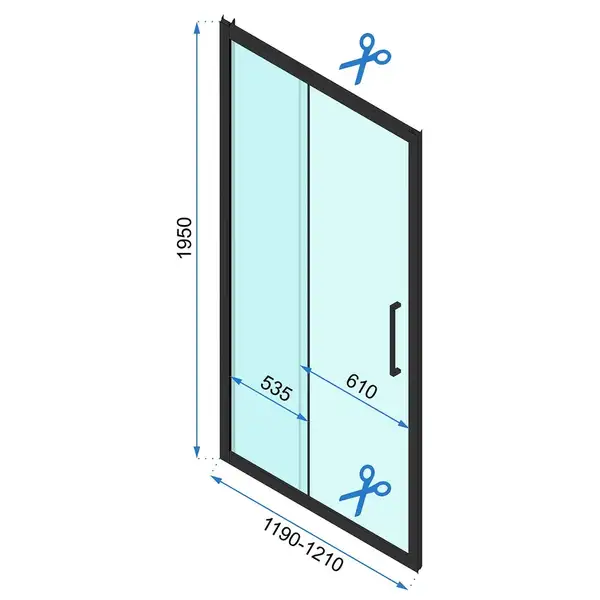 Душова Кабіна REA Rapid Slide 150x80 KPL-6405-6421 Душова Кабіна REA Rapid Slide 150x80 KPL-6405-6421