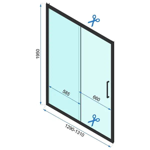 Душова Кабіна REA Rapid Slide 160x80 KPL-6406-6421 Душова Кабіна REA Rapid Slide 160x80 KPL-6406-6421