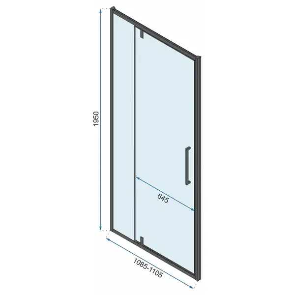 Душова Кабіна REA Rapid Swing 90x100 KPL-6409-6423 Душова Кабіна REA Rapid Swing 90x100 KPL-6409-6423