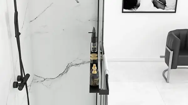Душова Стінка REA Aero Чорний 120 + Evo KPL-6599-00652 Душова Стінка REA Aero Чорний 120 + Evo KPL-6599-00652