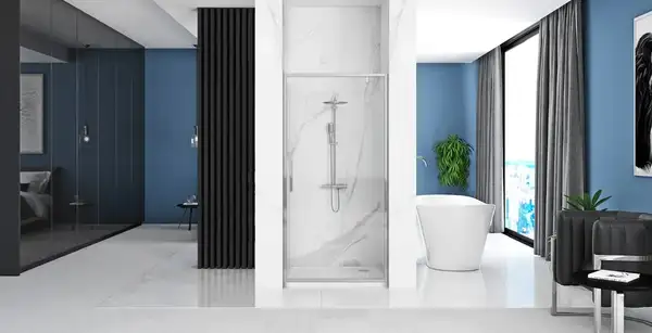Дешевая дверь REA RAPID SWING CHROME 90 (REA-K5606)