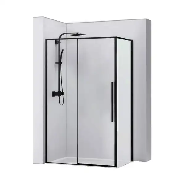 Душевая кабина REA SOLAR BLACK 90х120 (REA-K6311)