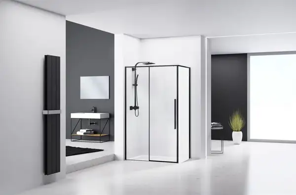 Душевая кабина REA SOLAR BLACK 90х120 (REA-K6311)