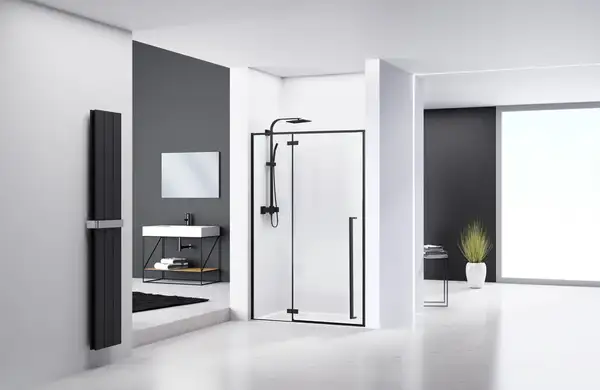 Душевая дверь REA FARGO BLACK MATT 100 (REA-K6330) Душевая дверь REA FARGO BLACK MATT 100 (REA-K6330)