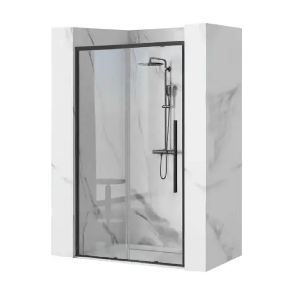 Душевая дверь REA SOLAR BLACK 150 (REA-K6360)