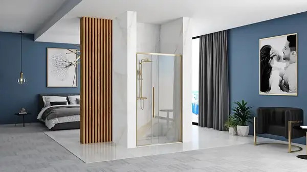 Душевая дверь REA SOLAR GOLD 120 (REA-K6548) Душевая дверь REA SOLAR GOLD 120 (REA-K6548)