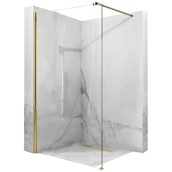 Душевая стенка REA AERO 80 GOLD (REA-K8439) Душевая стенка REA AERO 80 GOLD (REA-K8439)