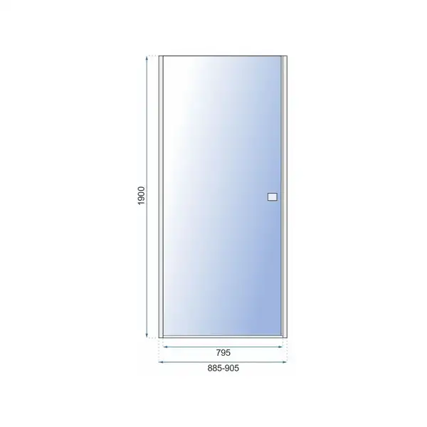 Душова Дверь REA Up My Space N 90 REA-K8546 Душова Дверь REA Up My Space N 90 REA-K8546