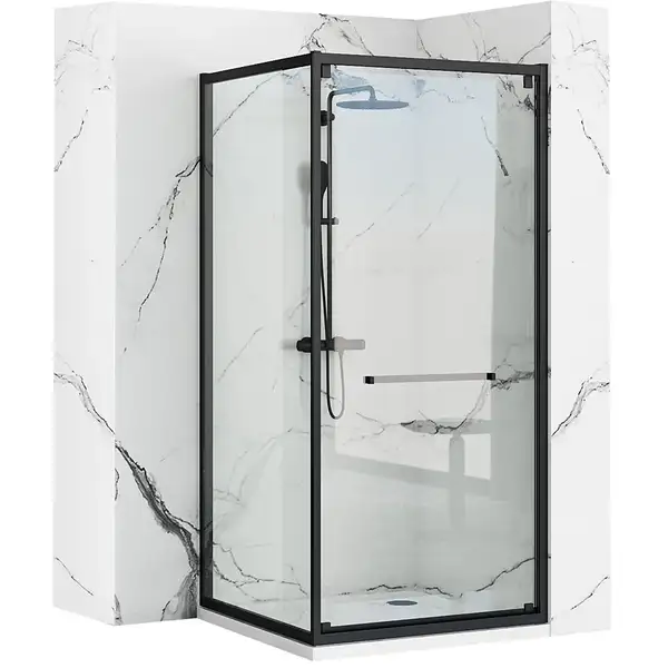 Душевая кабина REA SPACE IN BLACK 90х90 (REA-K8881) Душевая кабина REA SPACE IN BLACK 90х90 (REA-K8881)