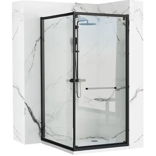 Душевая кабина REA SPACE IN BLACK 80х100 (REA-K8882) Душевая кабина REA SPACE IN BLACK 80х100 (REA-K8882)