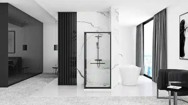 Душевая кабина REA SPACE IN BLACK 80х100 (REA-K8882) Душевая кабина REA SPACE IN BLACK 80х100 (REA-K8882)