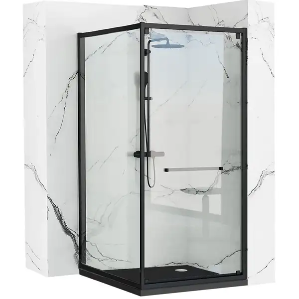 Душевая кабина REA SPACE IN BLACK 80х100 (REA-K8882) Душевая кабина REA SPACE IN BLACK 80х100 (REA-K8882)