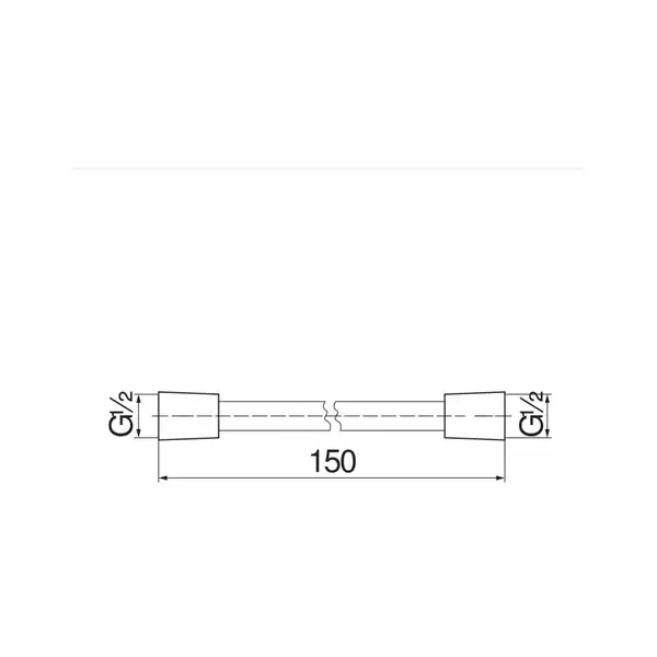 AD135/43CR Шланг душовий, 150 см, хром Nobili ІТАЛІЯ (AD135/43CR) AD135/43CR Шланг душовий, 150 см, хром Nobili ІТАЛІЯ (AD135/43CR)