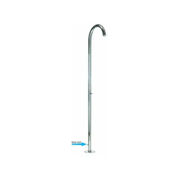 Вулична душова стійка Bossini AISI 316 Pool, нержавіюча сталь (L00822000030008)