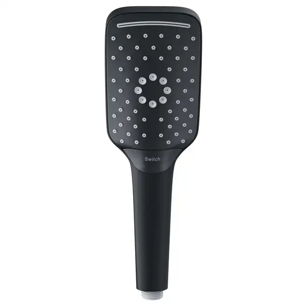 Душовий гарнітур прихованого монтажу Corsan Plomeria BLACK+BOX чорний з термостатом (646994)