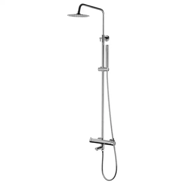 Душовий гарнітур Corsan LUGO CHROME з виливом (CMN014) Душовий гарнітур Corsan LUGO CHROME з виливом (CMN014)