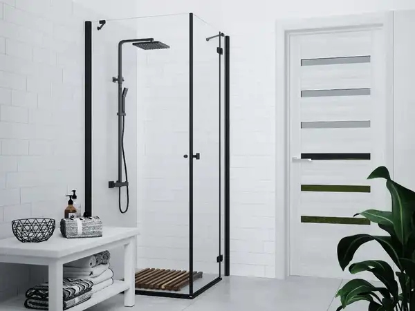 Душовий гарнітур Corsan ANGO BLACK MATT з термостатом (CMN019) Душовий гарнітур Corsan ANGO BLACK MATT з термостатом (CMN019)