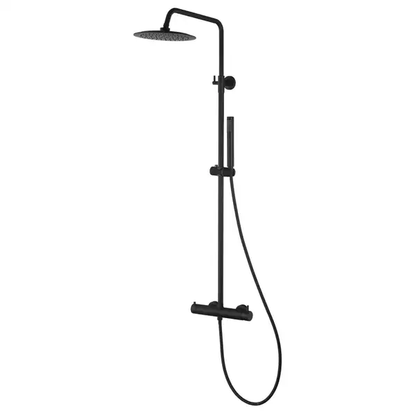 Душовий гарнітур Corsan LUGO BLACK MATT (CMN022) Душовий гарнітур Corsan LUGO BLACK MATT (CMN022)