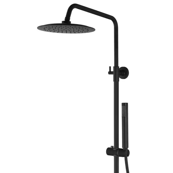 Душовий гарнітур Corsan LUGO BLACK MATT (CMN022) Душовий гарнітур Corsan LUGO BLACK MATT (CMN022)