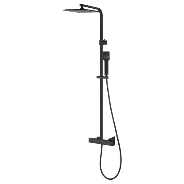 Душовий гарнітур Corsan ANGO BLACK MATT (CMN024)