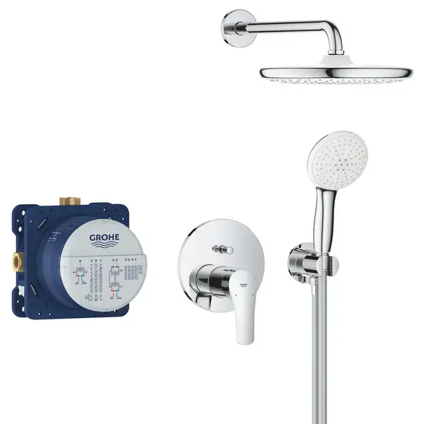 Grohe Eurosmart Душ скрытый, хром (25288000) Grohe Eurosmart Душ скрытый, хром (25288000)