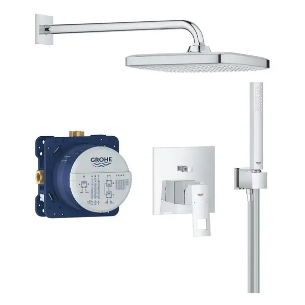 Grohe Eurocube Tempesta 250 Cube, Скрытая душевая система (25289000)