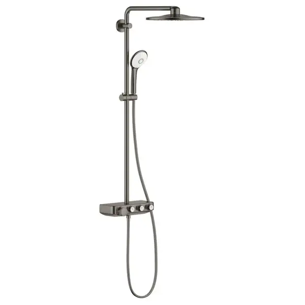 Душевая система с термостатом Grohe Euphoria Smart Control System 310 Duo (цвет - тёмный графит, матовый) (26507AL0)