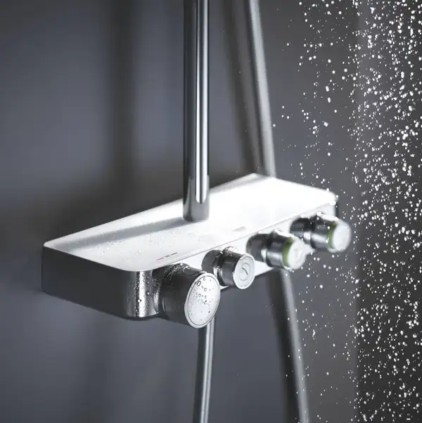 Душова система Grohe Euphoria Smart Control System 310 Duo з термостатом, біла місяць (26507LS0)