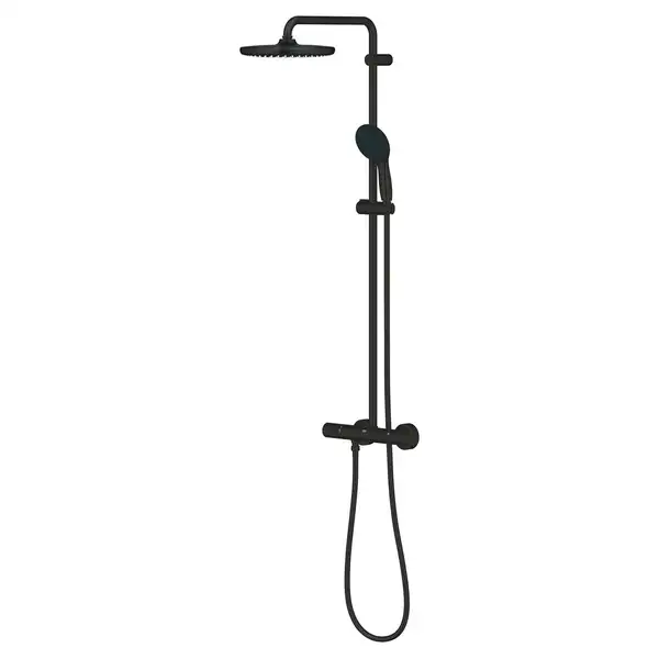Grohe Tempesta System 250 Душевая система, черный матовый (266702431) Grohe Tempesta System 250 Душевая система, черный матовый (266702431)