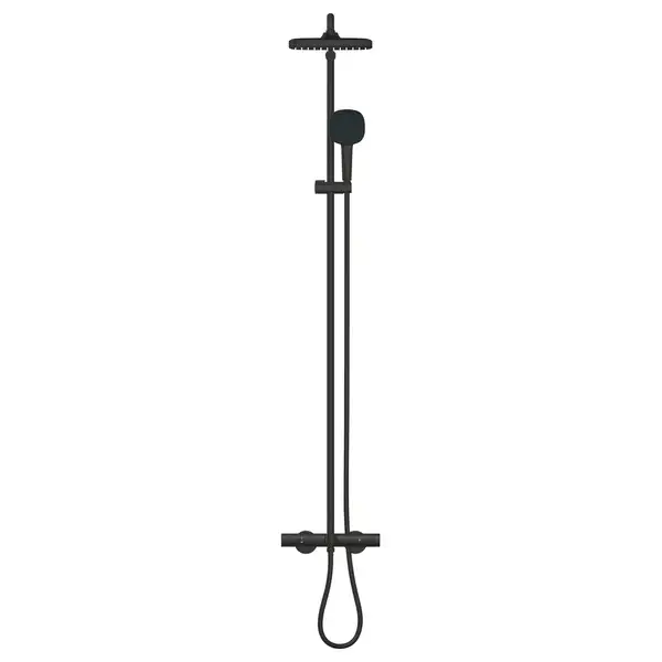 Grohe Tempesta System 250 Cube Душевая система для ванны, черный матовый (266912431) Grohe Tempesta System 250 Cube Душевая система для ванны, черный матовый (266912431)