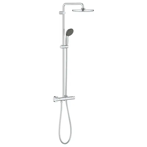 Душова система з термостатом для настінного монтажу Grohe Vitalio Start System 250 26816000