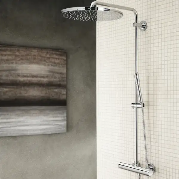 Душова система з термостатом для настінного монтажу GROHE Rainshower System 400 (27174001) Душова система з термостатом для настінного монтажу GROHE Rainshower System 400 (27174001)