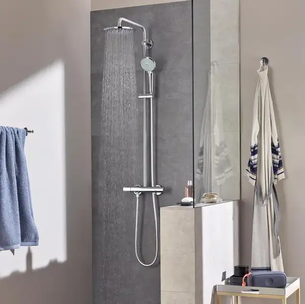 Душевая система Grohe Euphoria System с термостатом, хром (27296003) Душевая система Grohe Euphoria System с термостатом, хром (27296003)