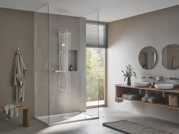 Душевая система Grohe Euphoria System с термостатом, хром (27296003) Душевая система Grohe Euphoria System с термостатом, хром (27296003)