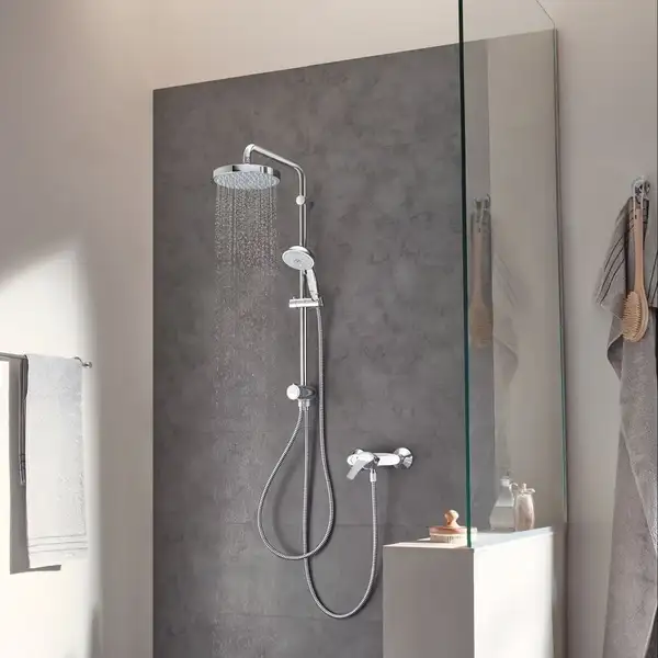 Душова система Grohe New Tempesta Rustic System 200, хром (27399001) Душова система Grohe New Tempesta Rustic System 200, хром (27399001)