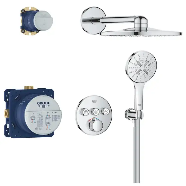 Grohe Grohtherm SmartControl Душевая система, хром (34863000)