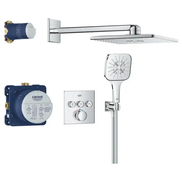 Grohe Grohtherm SmartControl Душ скрытый, хром (34864000) Grohe Grohtherm SmartControl Душ скрытый, хром (34864000)