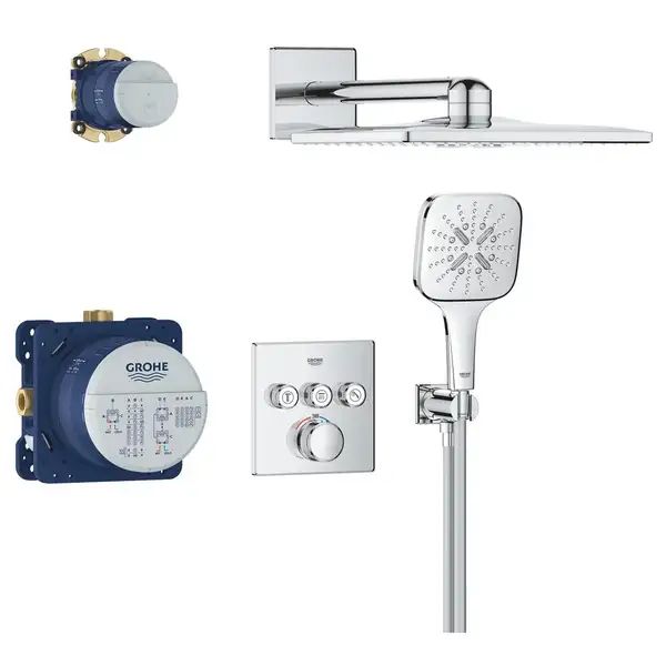 Grohe Grohtherm SmartControl Душ скрытый, хром (34864000) Grohe Grohtherm SmartControl Душ скрытый, хром (34864000)
