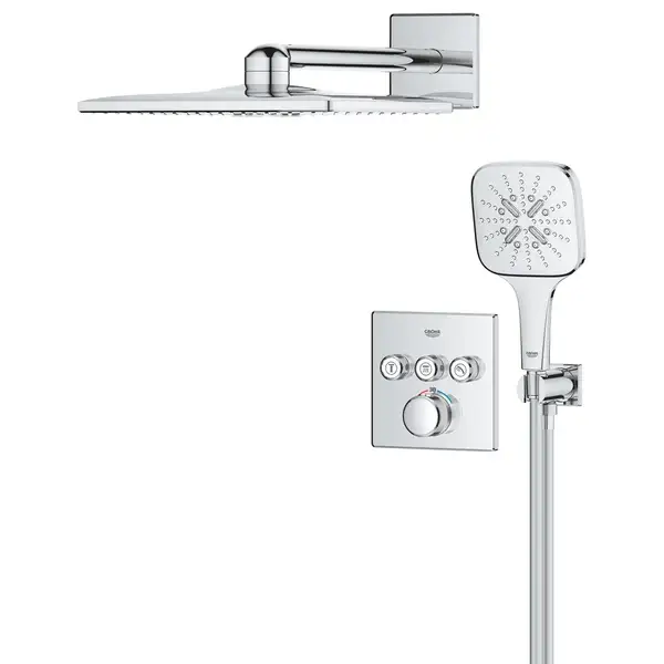 Grohe Grohtherm SmartControl Душ скрытый, хром (34864000) Grohe Grohtherm SmartControl Душ скрытый, хром (34864000)