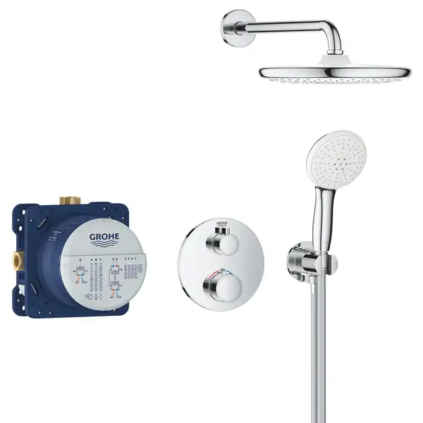 Grohe Grohtherm Душевая система, хром (34872000) Grohe Grohtherm Душевая система, хром (34872000)