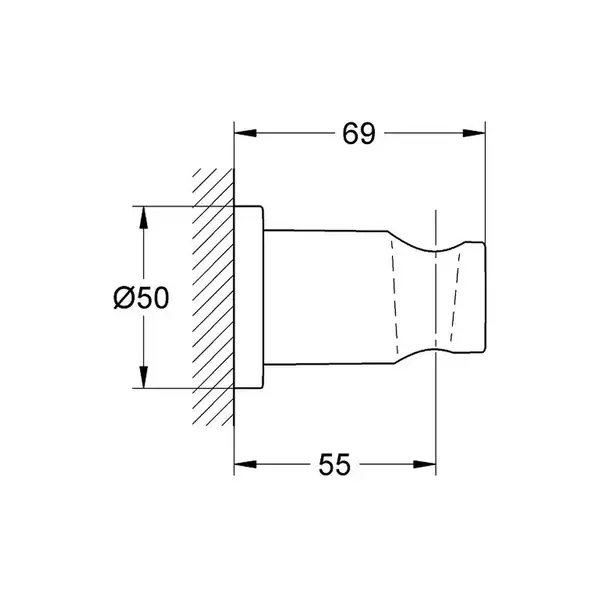 Душова система прихованого монтажу Grohe Grohtherm SmartControl (колір - холодний світанок)  SET-29119GL0