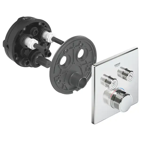 Душова система на 2 споживача прихованого монтажу Grohe SmartControl UA202801C2