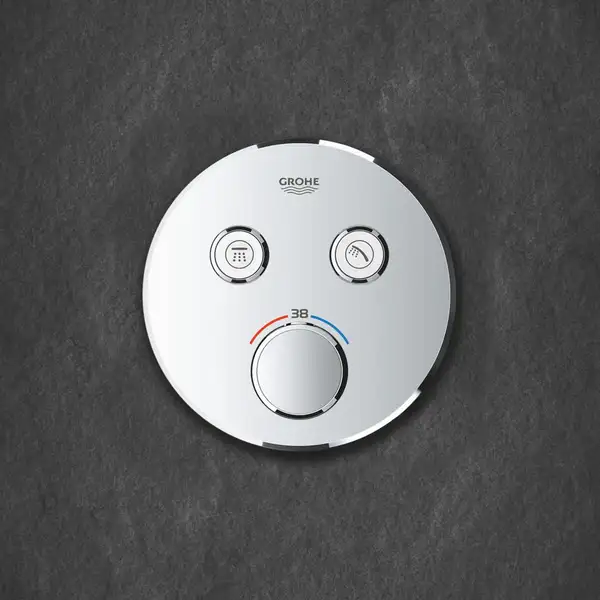 Душова система на 2 споживача прихованого монтажу Grohe SmartControl UA202801R2 Душова система на 2 споживача прихованого монтажу Grohe SmartControl UA202801R2