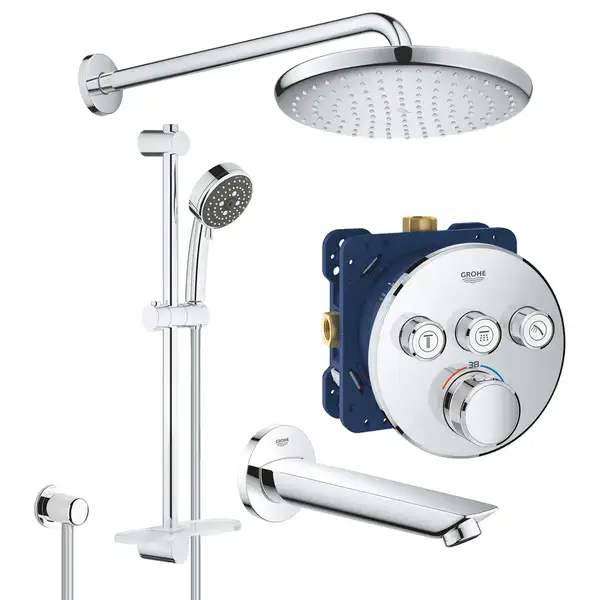 Grohe SmartControl Душевая система 3в1, хром (UA202801R3) Grohe SmartControl Душевая система 3в1, хром (UA202801R3)